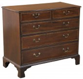 GEORGIAN MAHOGANY CROSSBANDED