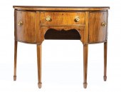 GEORGIAN MAHOGANY DIMINUTIVE D