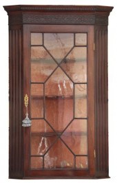 Georgian Mahogany Hanging Corn