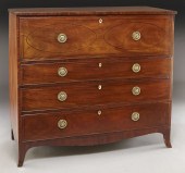 Georgian mahogany secretaire c