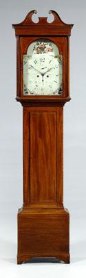 Georgian mahogany tall case