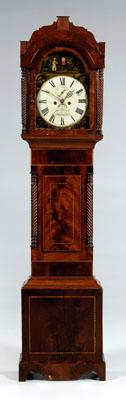 Georgian mahogany tall case