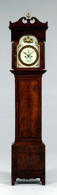 Georgian mahogany tall case