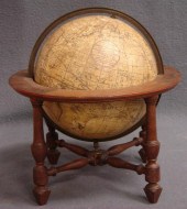 Georgian mahogany terrestrial