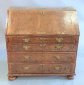 GEORGIAN MAHOGANY VENEERED SLA