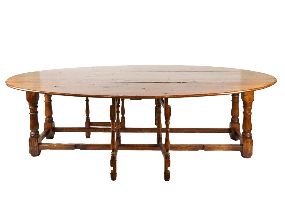 GEORGIAN OAK GATELEG WAKE