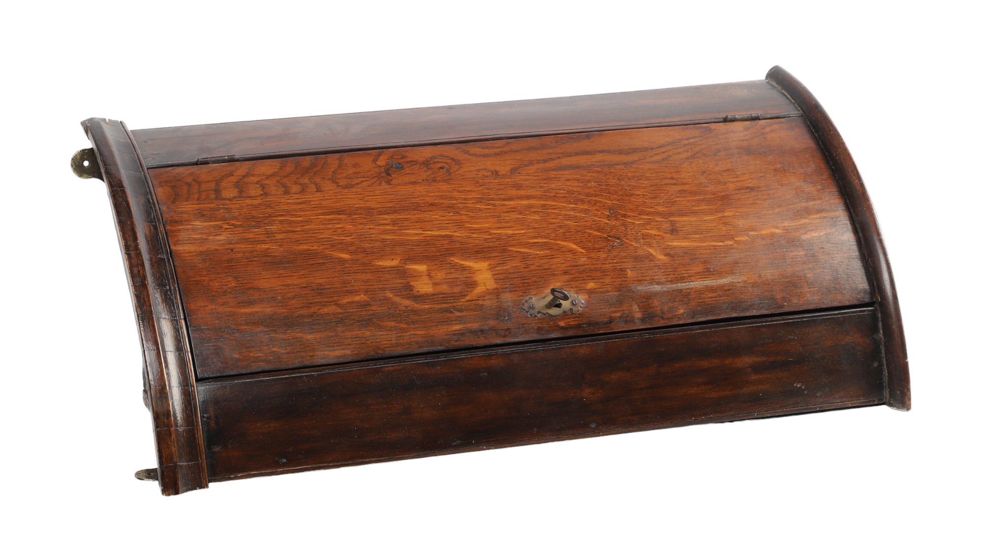 Georgian Oak Hanging Bowfront