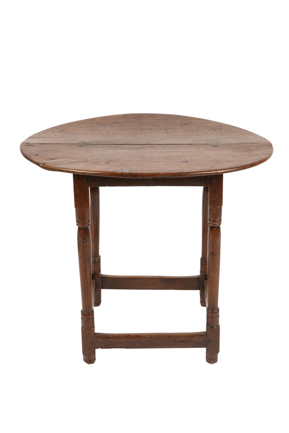 GEORGIAN OAK OVAL TABLEwith
