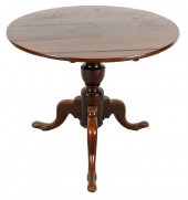 GEORGIAN OAK TILT-TOP TRIPOD T