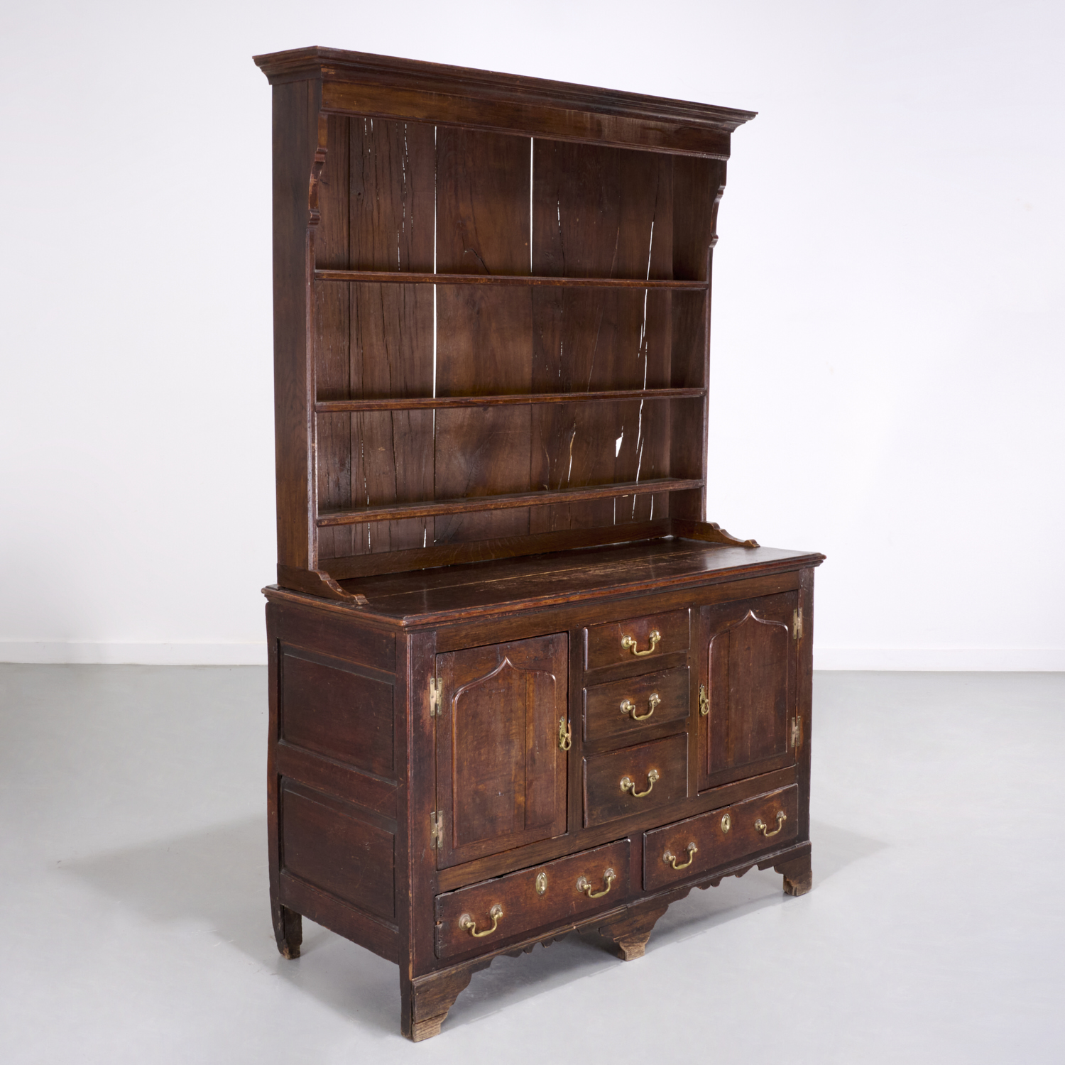 GEORGIAN OAK WELSH DRESSER