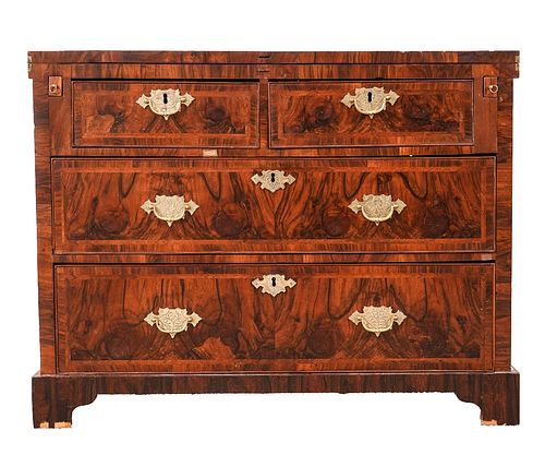 GEORGIAN OYSTER VENEERED