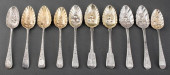 GEORGIAN PART GILT SILVER BERR
