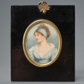 GEORGIAN PERIOD MINIATURE PORT