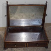 GEORGIAN SATINWOOD INLAID MAHO