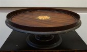 GEORGIAN SATINWOOD INLAID MAHO