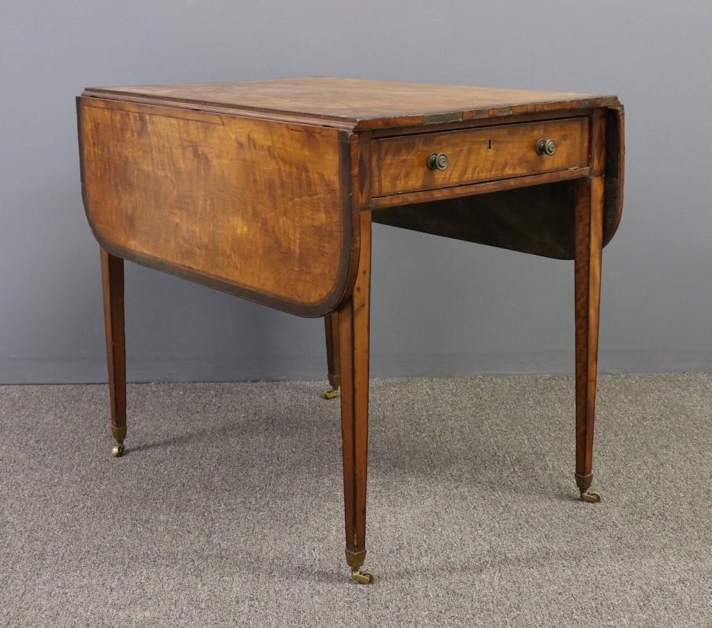 Georgian satinwood inlaid