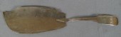 Georgian silver fish server, L