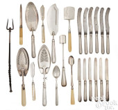 GEORGIAN SILVER, SILVER-HANDLE