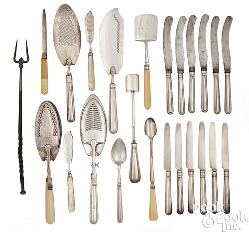 GEORGIAN SILVER, SILVER-HANDLED