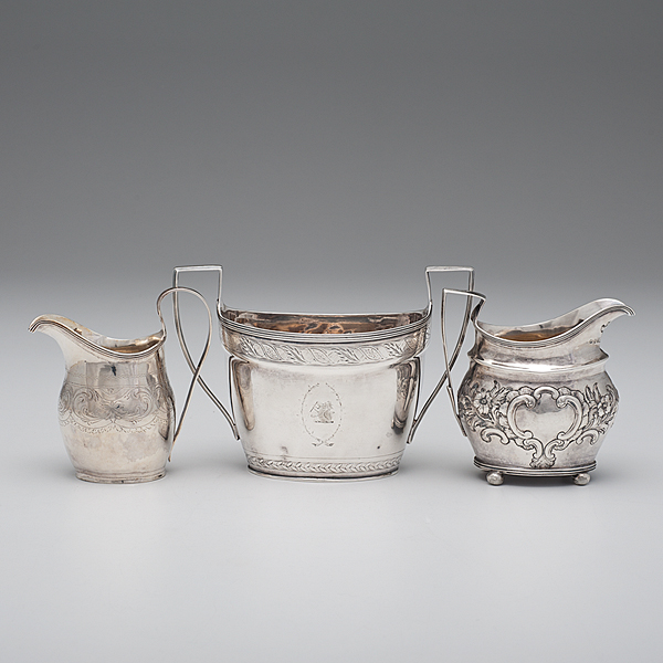Georgian Sterling Creamers Plus