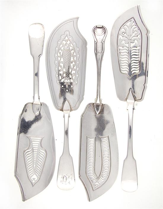 Georgian sterling fish slices by