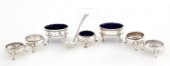 Georgian sterling salt cellars