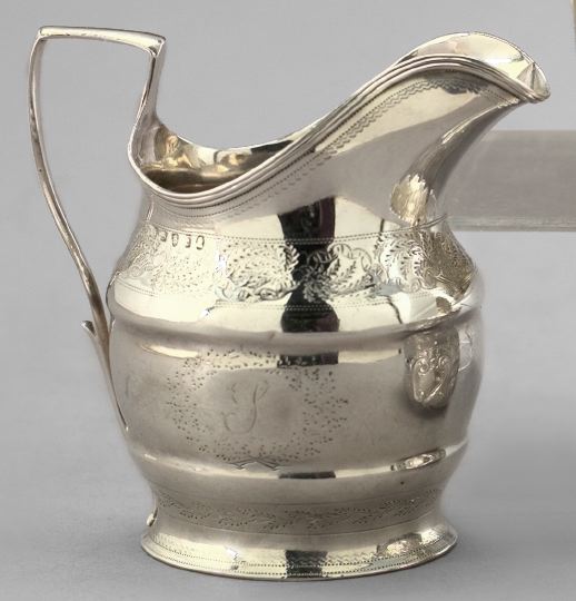 Georgian Sterling Silver Cream
