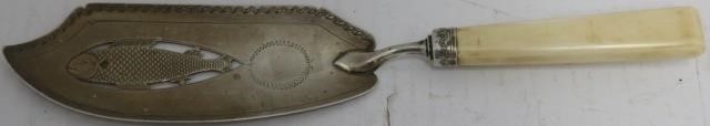 GEORGIAN STERLING SILVER FISH