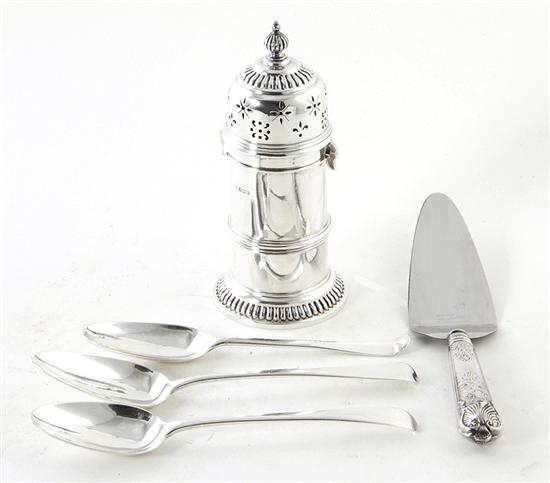 Georgian sterling spoons and