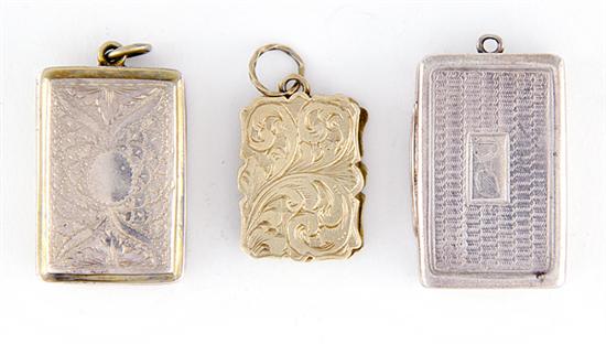 Georgian sterling vinaigrettes