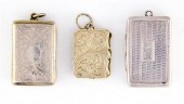 Georgian sterling vinaigrettes
