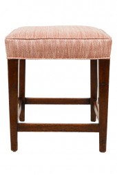 GEORGIAN STOOLwith square tape