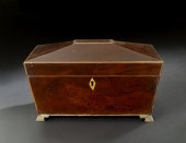 Georgian String-Inlaid Mahogan