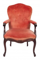 GEORGIAN-STYLE ARMCHAIR LATE 1