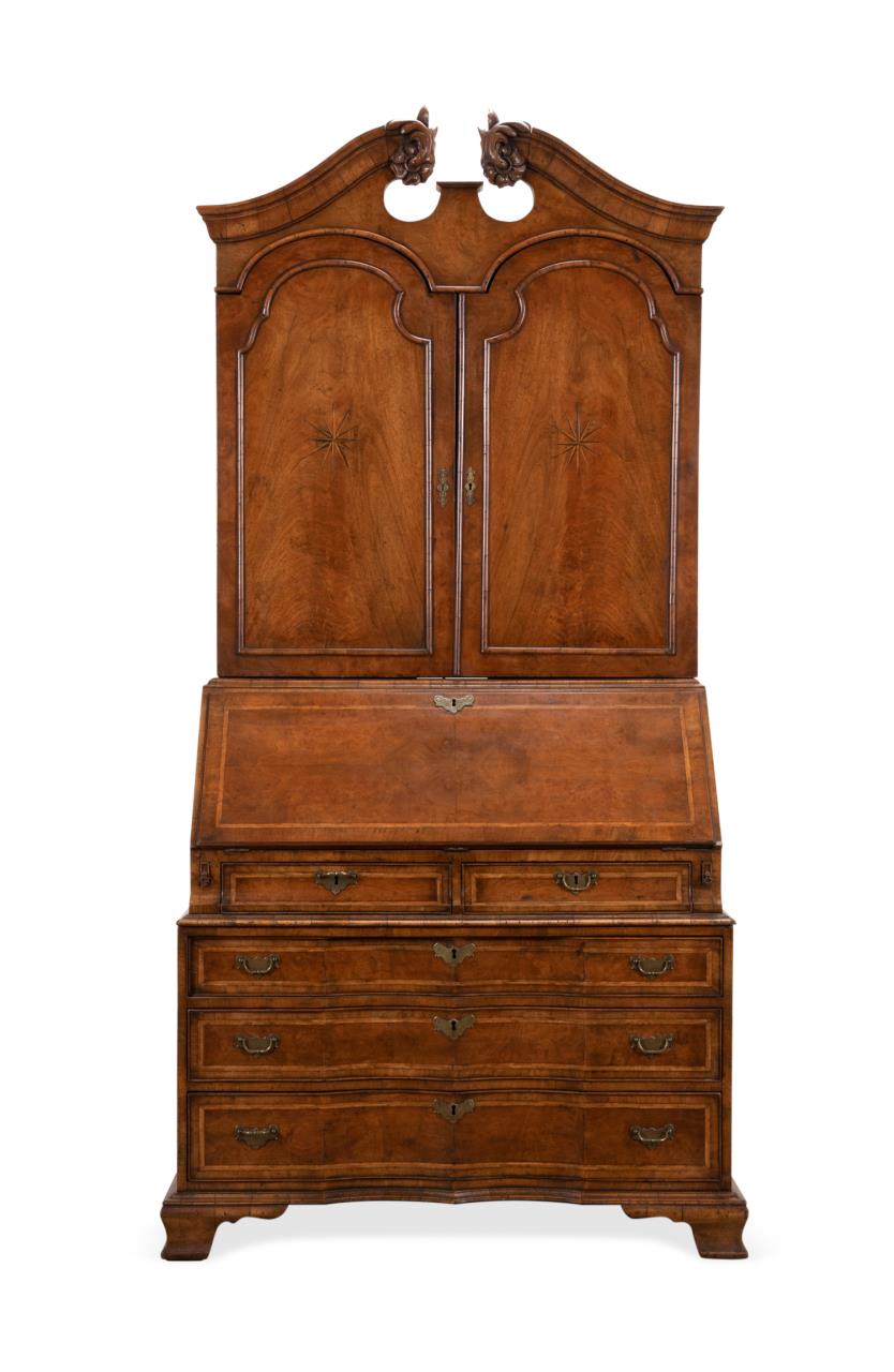 GEORGIAN STYLE BURL WALNUT