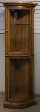 GEORGIAN STYLE BURL WALNUT TWO