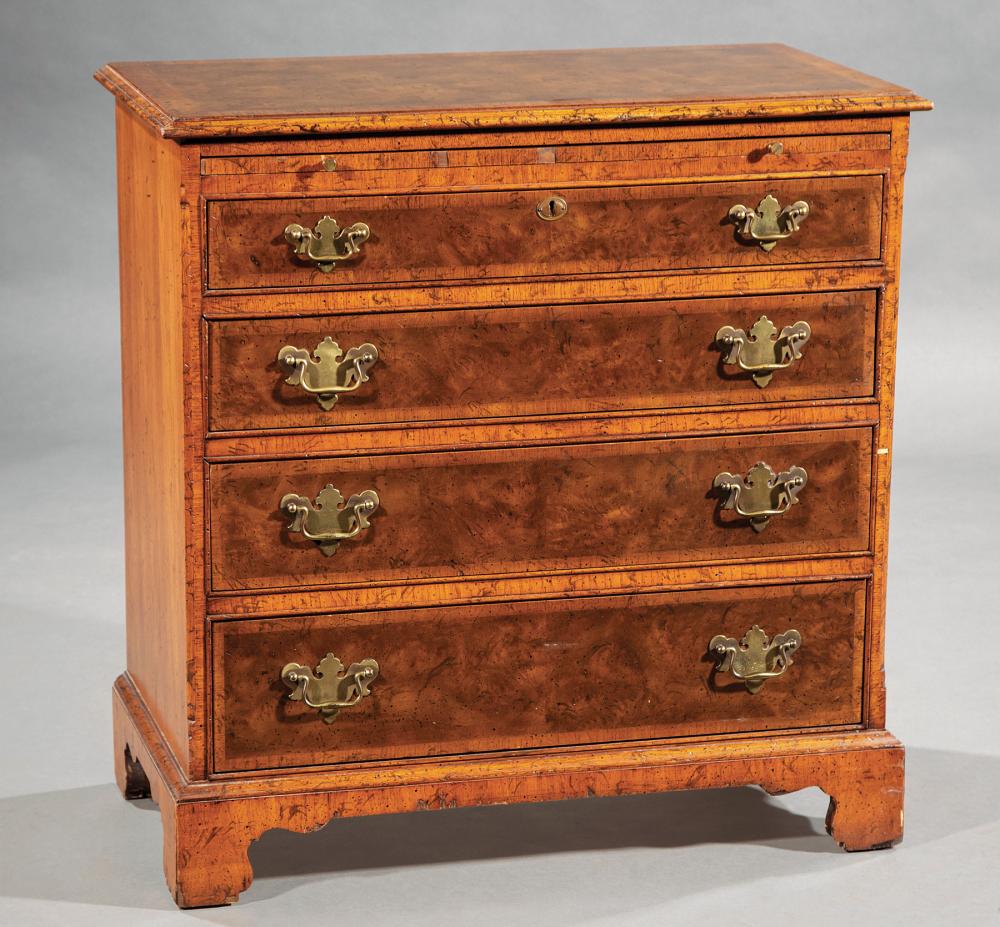 GEORGIAN-STYLE BURLED WALNUT