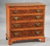 GEORGIAN-STYLE BURLED WALNUT B