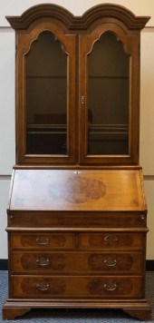 GEORGIAN STYLE BURLWOOD INLAID