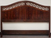 GEORGIAN STYLE BURLWOOD MAHOGA