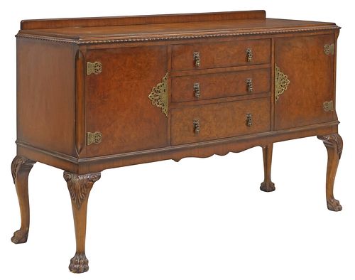 GEORGIAN STYLE BURLWOOD PAWFOOT