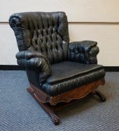GEORGIAN STYLE CARVED MAHOGANY