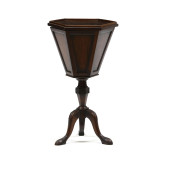 GEORGIAN STYLE CARVED MAHOGANY