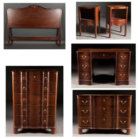Georgian style carved mahogany