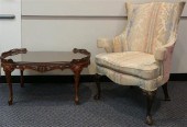 GEORGIAN STYLE CARVED MAHOGANY