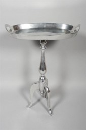 GEORGIAN STYLE CAST METAL TEA