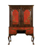 GEORGIAN STYLE CHINOISERIE CAB