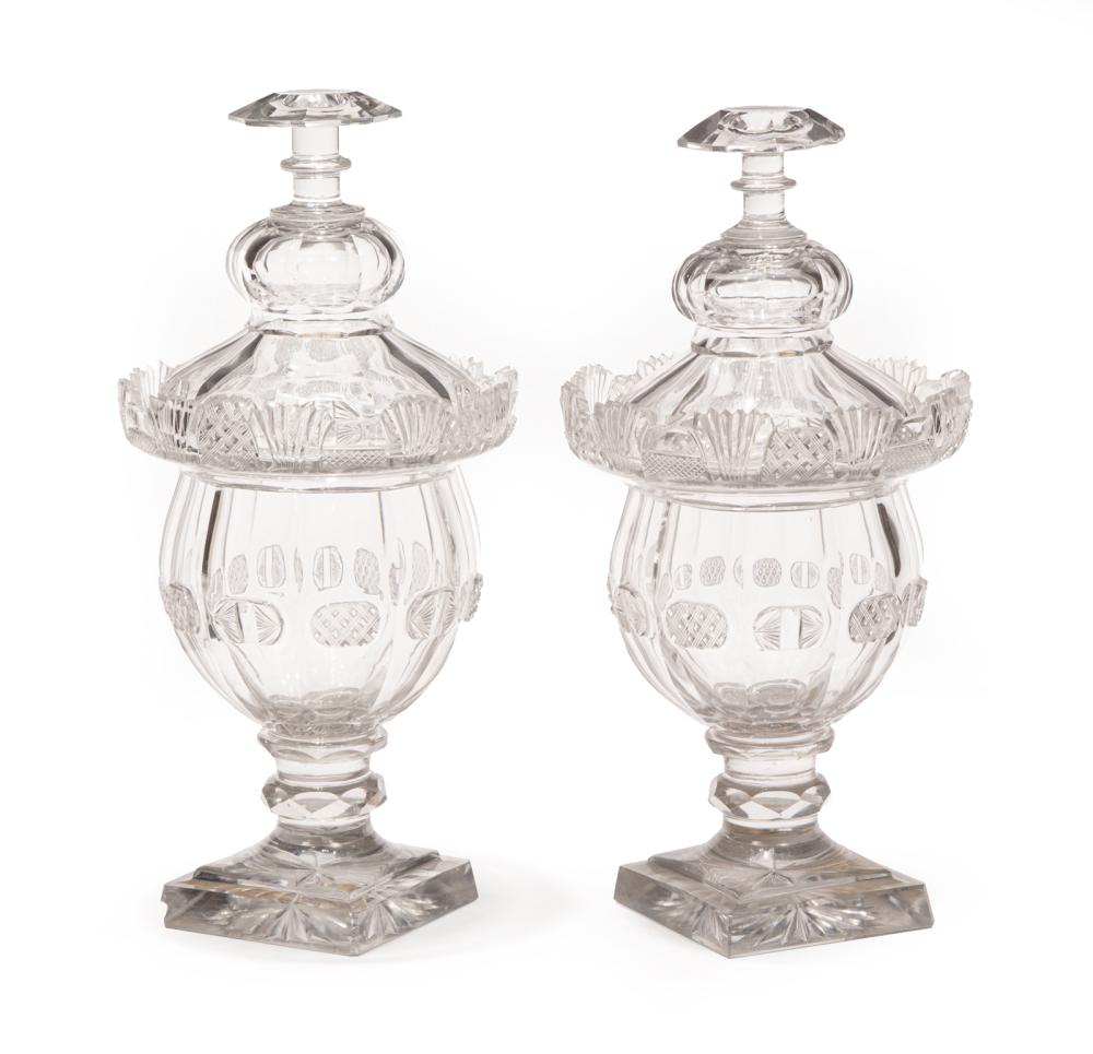 GEORGIAN-STYLE CUT CRYSTAL
