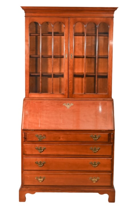 GEORGIAN STYLE DROP FRONT SECRETARY