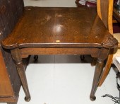 GEORGIAN STYLE ELM & WALNUT TA